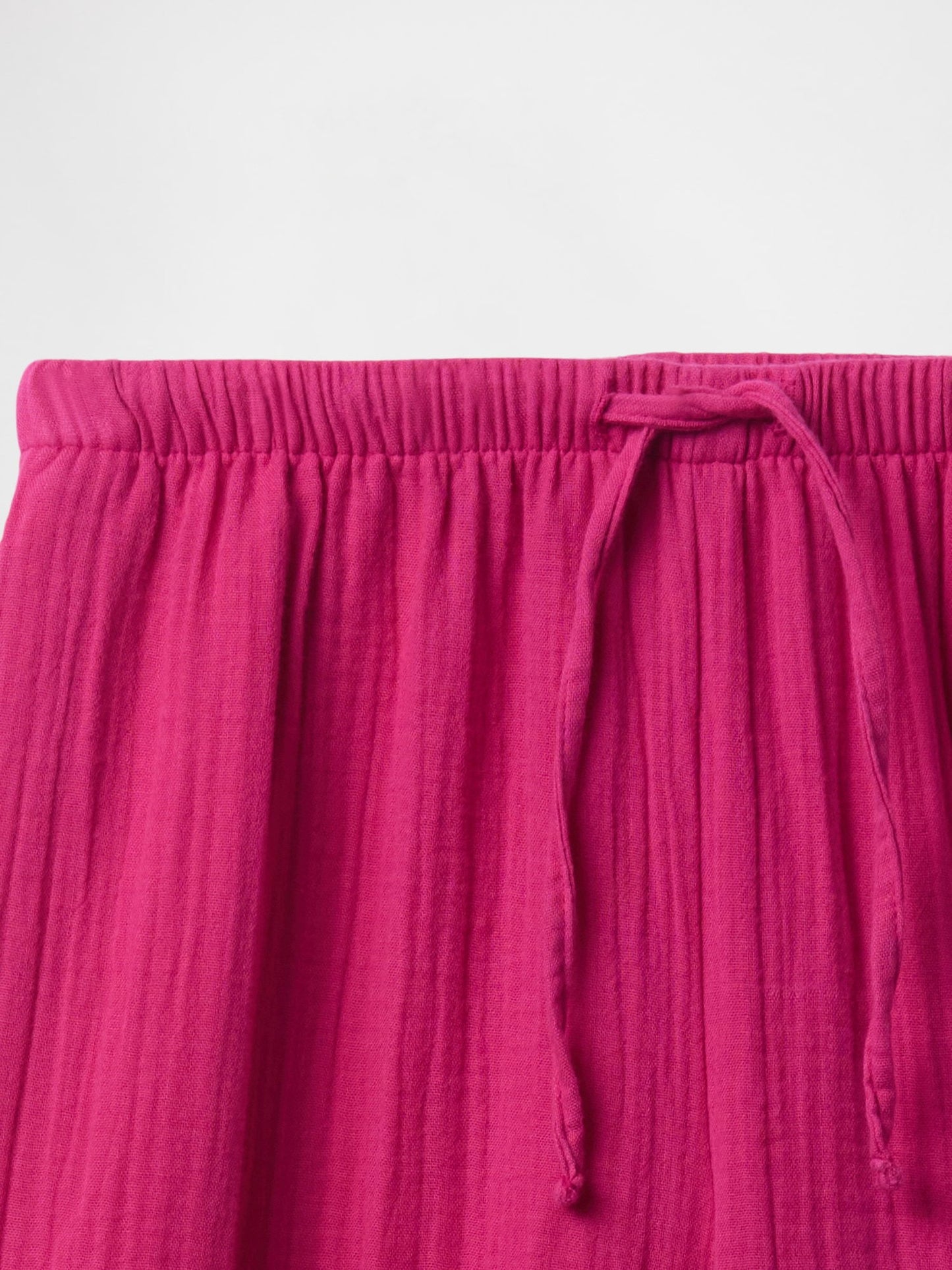 Pembe Gauze Wide-leg Pantolon