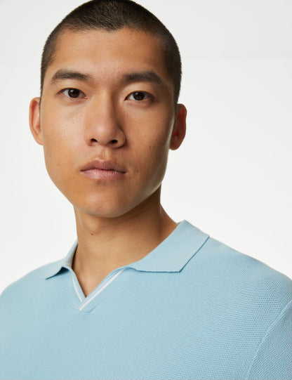 Örme Polo Yaka T-shirt
