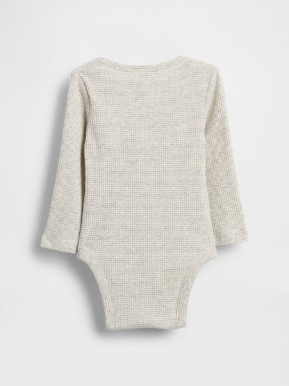Açık Gri First Favorites Tinyrib Bodysuit