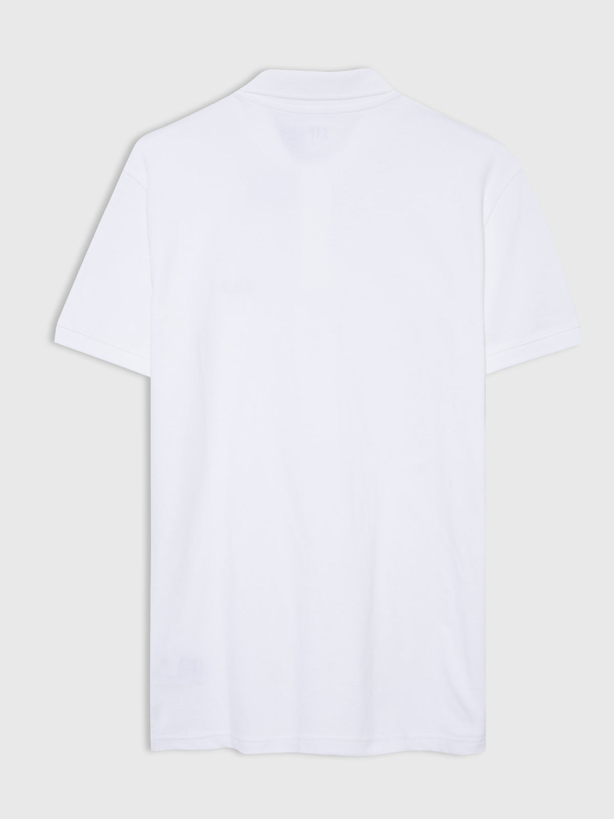 Beyaz Gap Logo Piqué Polo Yaka T-shirt