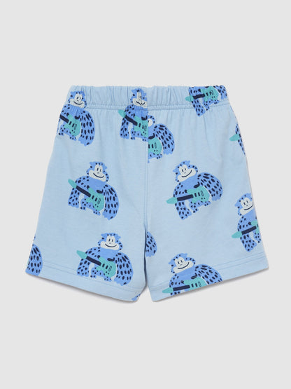 Açık Mavi Mix & Match Pull-on Şort