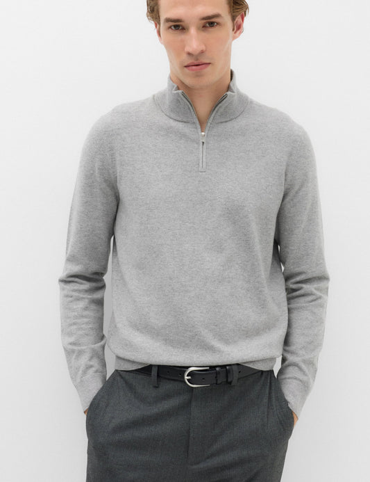 Yarım Fermuarlı Sweatshirt