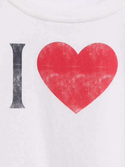 Beyaz Brannan Bear Gap Logo T-shirt