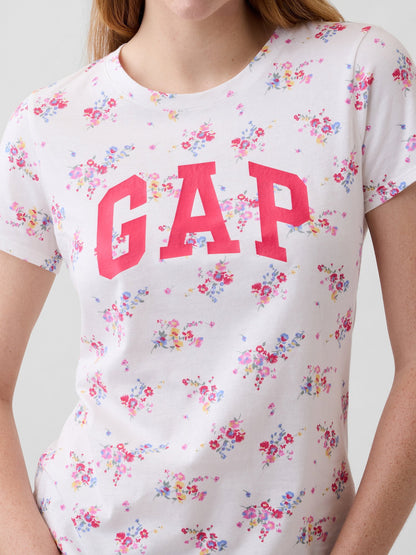 Beyaz Gap Logo T-shirt