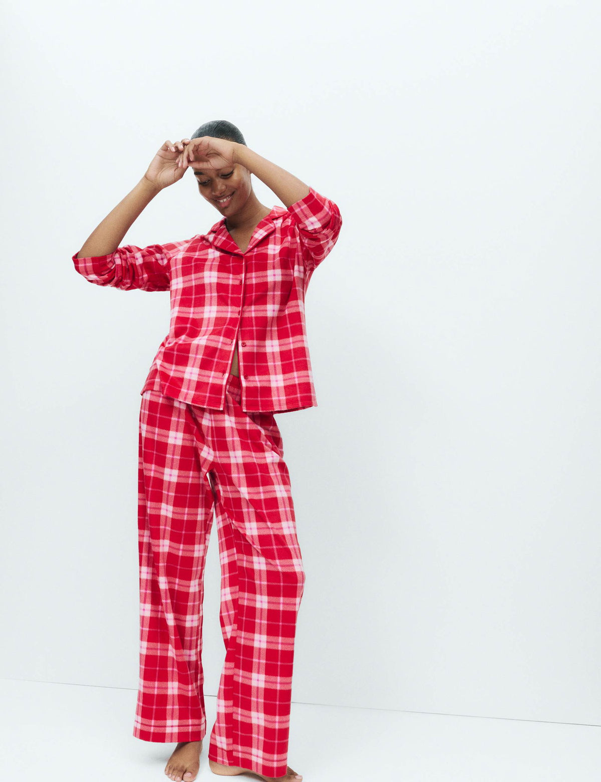 Desenli Pijama Takımı