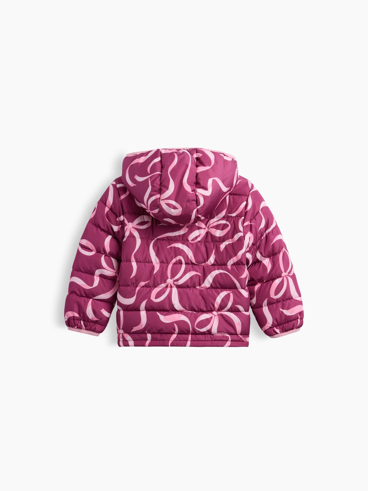 Pembe Şişme Puffer Mont