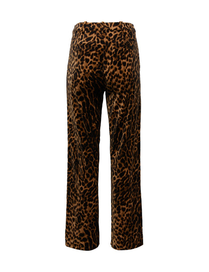 Leopar Desenli Pantolon