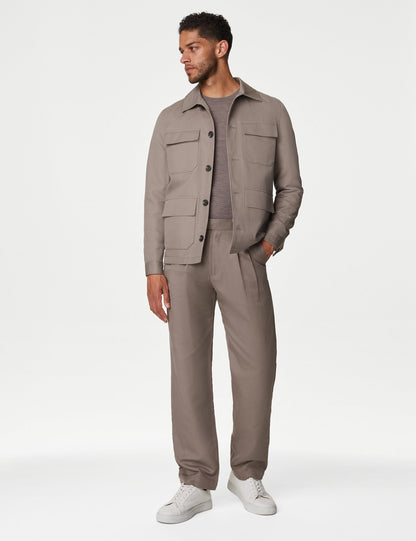 Regular Fit Safari Ceket
