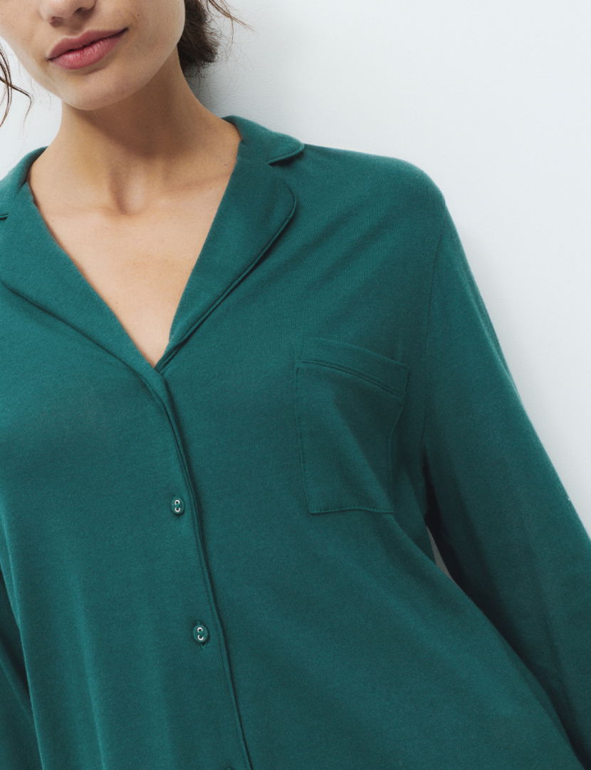 Pamuk Modal Karışımlı Pijama Takımı