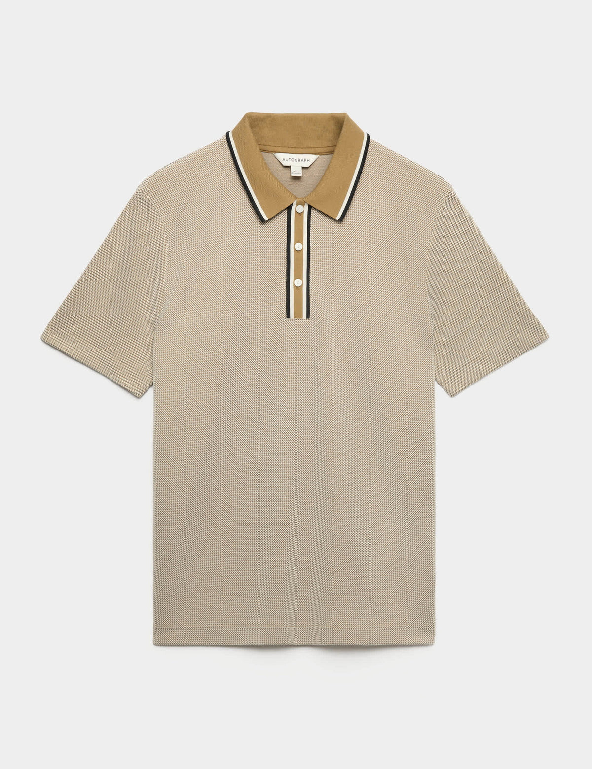 Modal Karışımlı Polo Yaka T-shirt