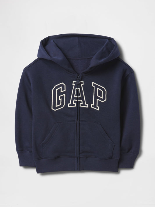 Lacivert Vintagesoft Logo Fermuarlı Sweatshirt