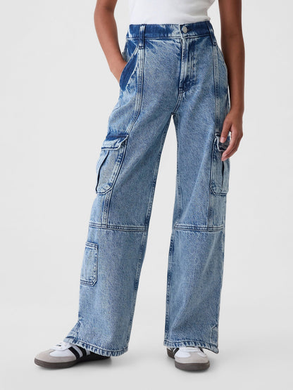 Mavi Low Rise Kargo Jean Pantolon