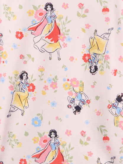 Pembe Babygap × Disney Pamuk Prenses %100 Organik Pamuk Pijama Takımı