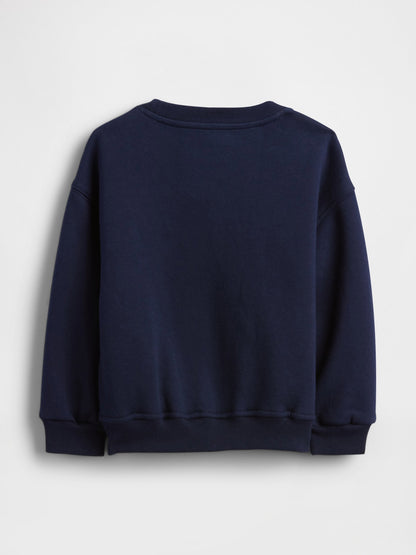 Lacivert Vintagesoft Marvel Logo Sweatshirt