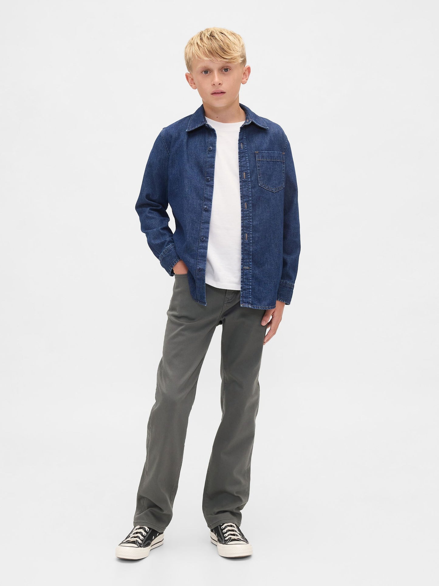 Gri Kids Ultrasoft '90s Orijinal Jean Pantolon