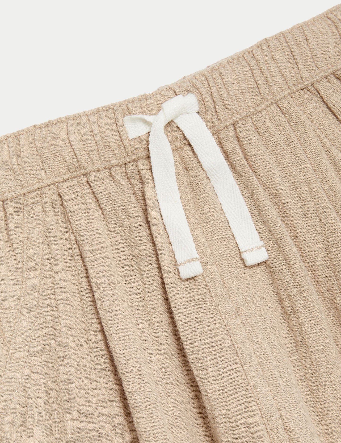 Saf Pamuklu Regular Fit Pantolon (0-3 Yaş)