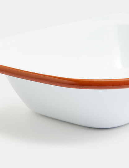 Emaye 24 Cm Turta Kabı