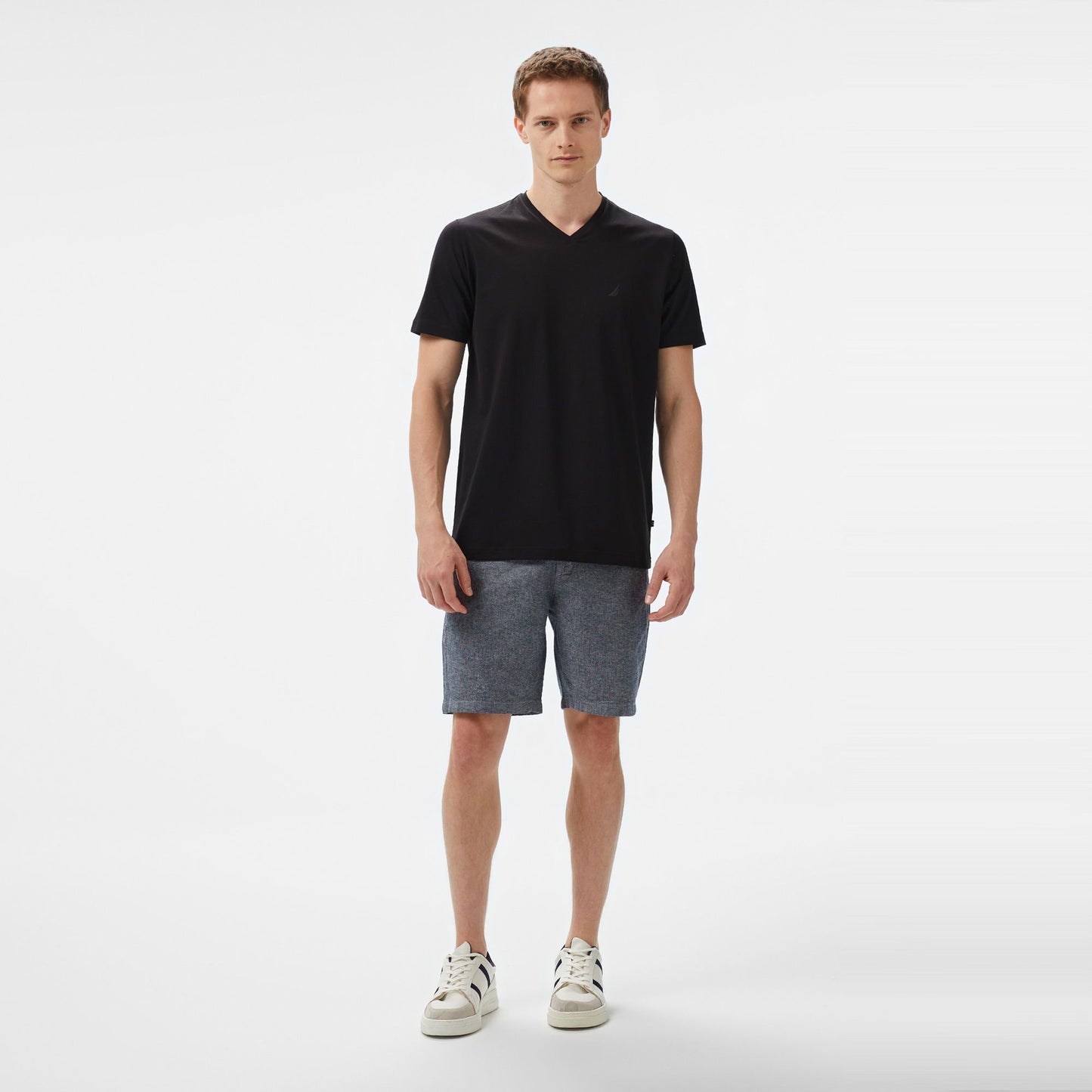 Nautica Erkek Siyah Regular Fit T-shirt