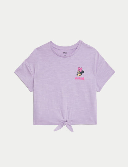 Saf Pamuklu Minnie Mouse:trade_mark: T-shirt (2-7 Yaş)