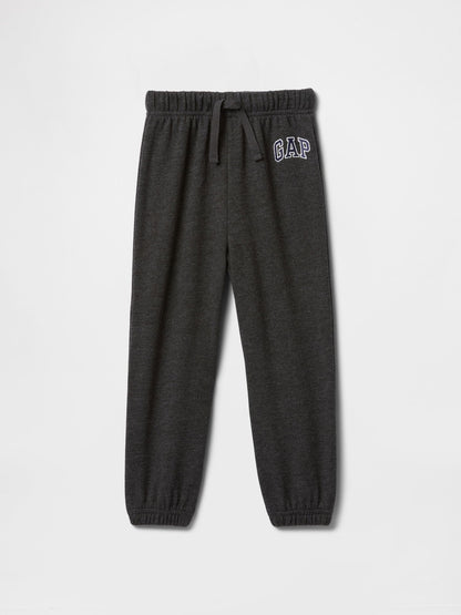Gri Gap Logo Fransız Havlu Kumaş Pull-on Jogger Eşofman Altı