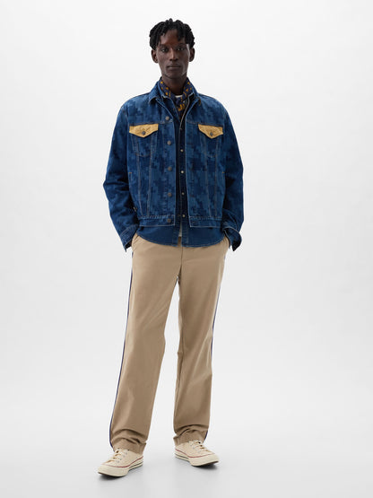 Bej Dap × Gap '90'ları Bol Kahverengi Pantolon