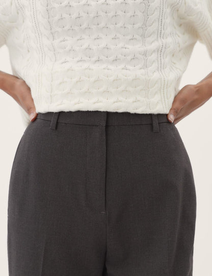 Slim Fit Yüksek Bel Pantolon