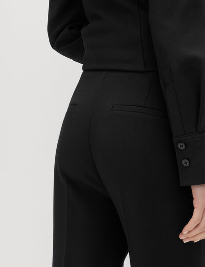 Flared Paça Pantolon