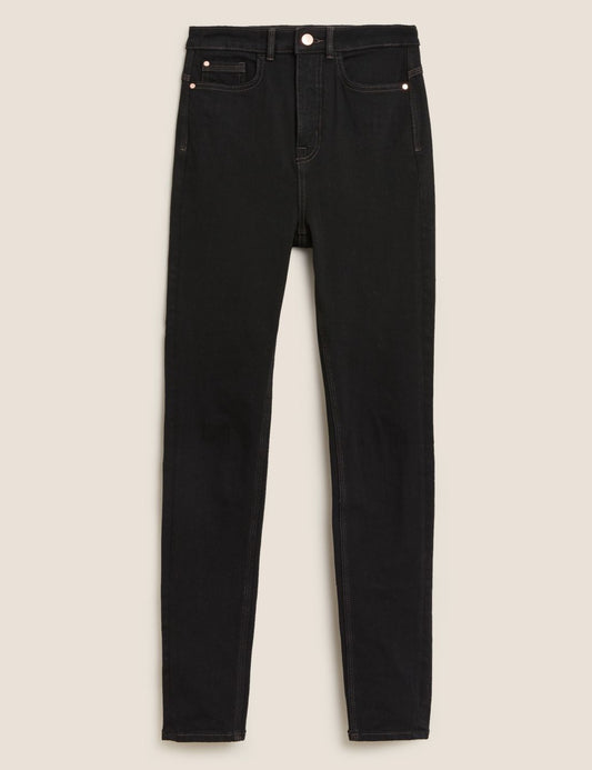 Skinny Fit Yüksek Bel Magic Jean Pantolon