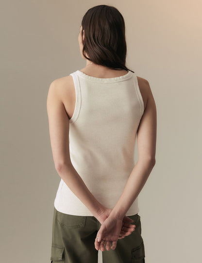 Fitted Fit Halter Yaka T-shirt