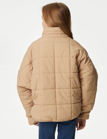 Regular Fit Kapitone Ceket (6-16 Yaş)