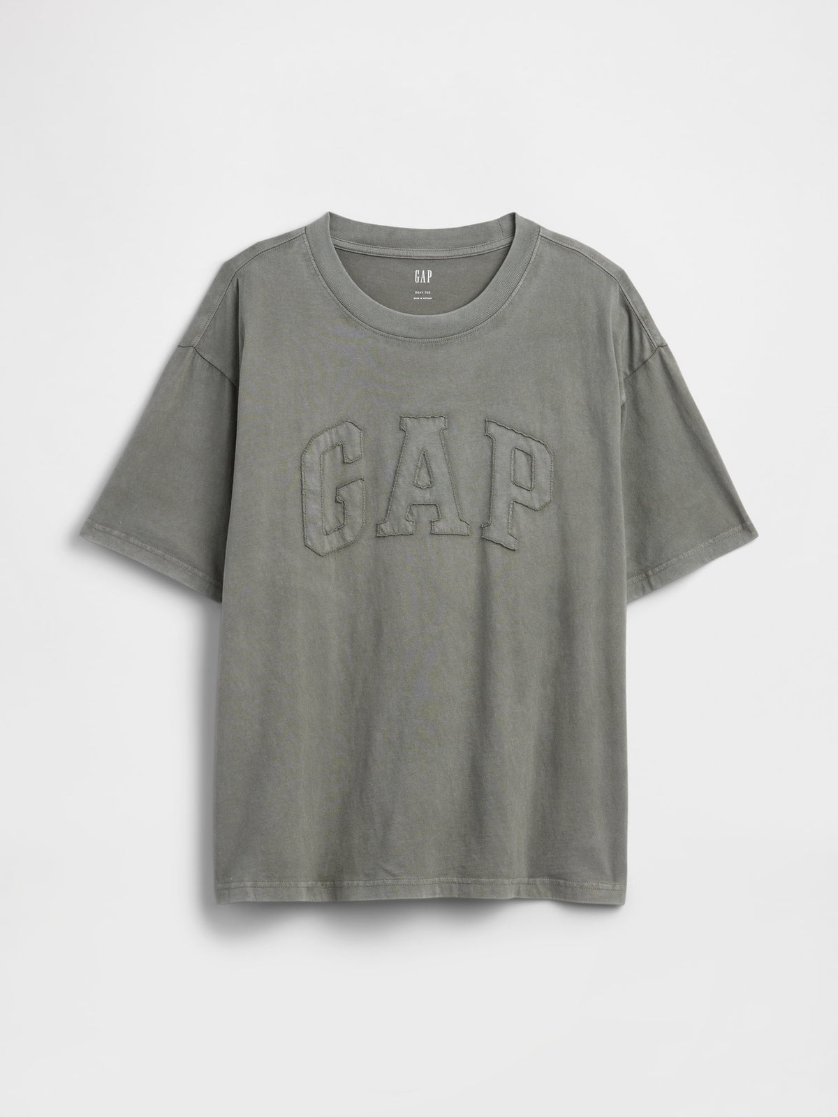 Haki Everyday Soft Boxy Gap Logo T-shirt