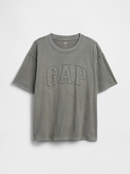 Haki Everyday Soft Boxy Gap Logo T-shirt