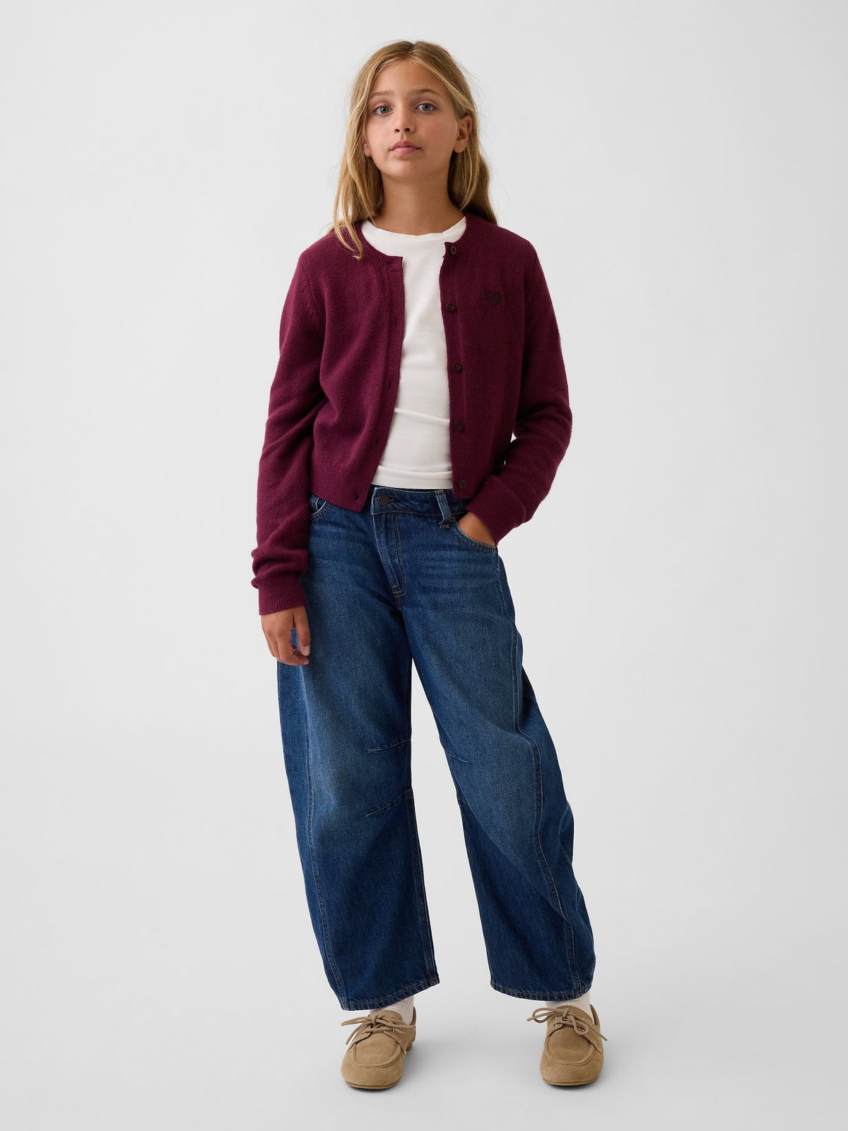 Bordo Cashsoft Relaxed Hırka
