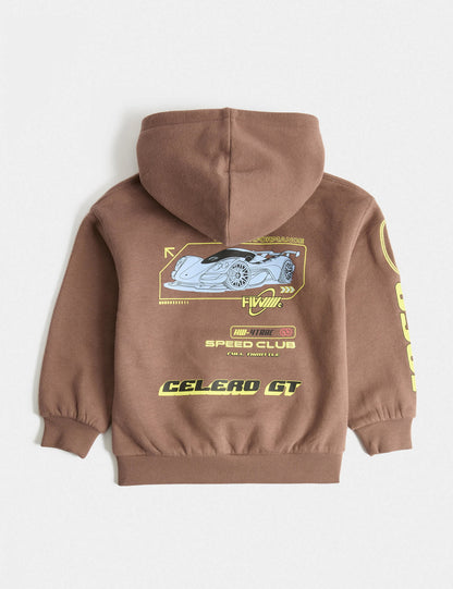 Hot Wheels™ Çocuk Kapüşonlu Sweatshirt