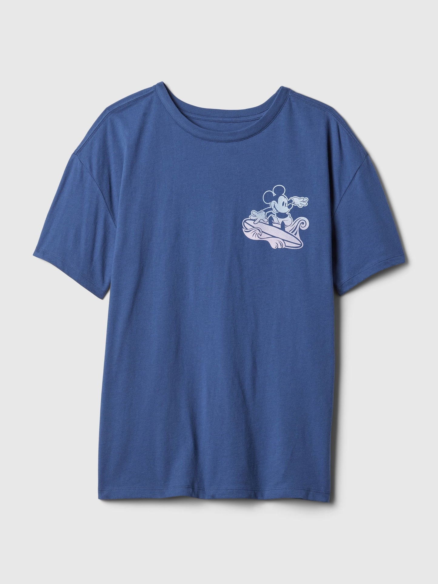 Koyu Mavi Disney Grafikli Tunik T-shirt