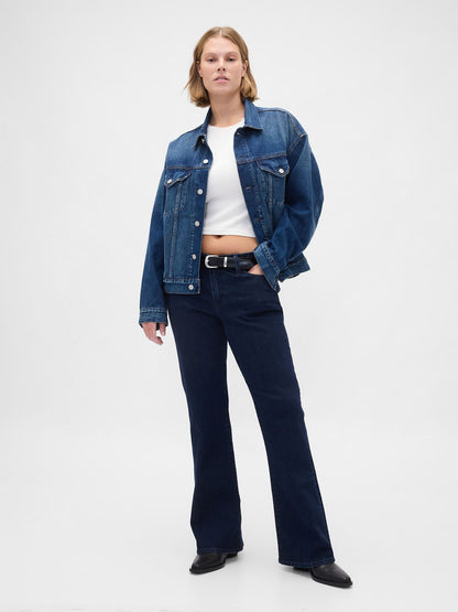 Lacivert Low Rise Long & Lean Jean Pantolon
