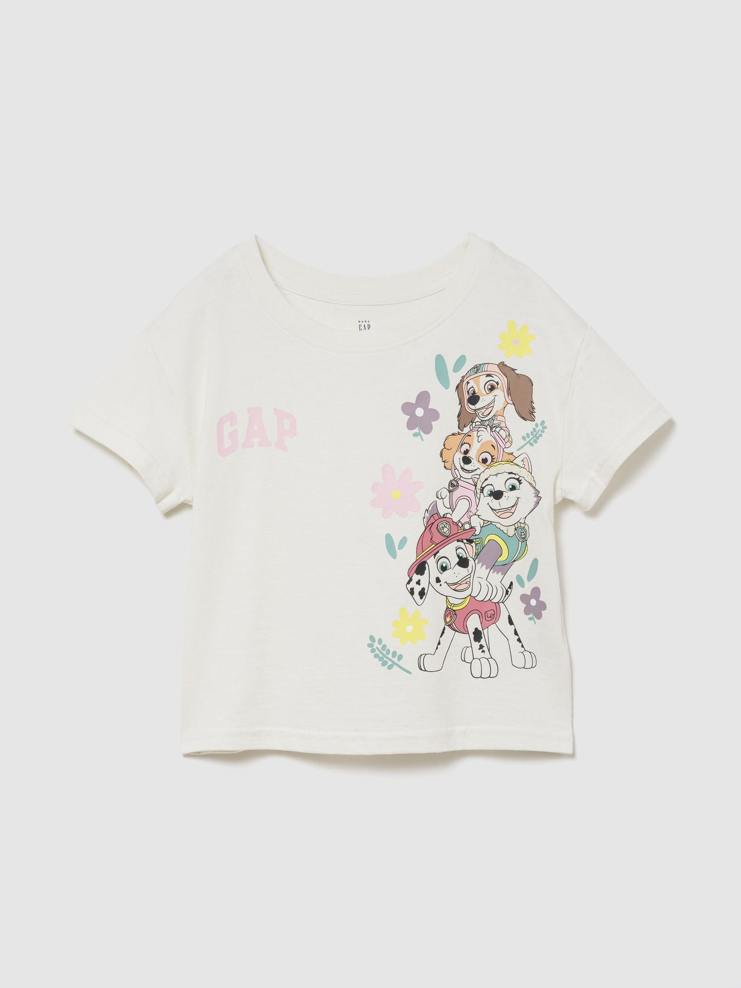 Beyaz Paw Patrol Logo T-shirt