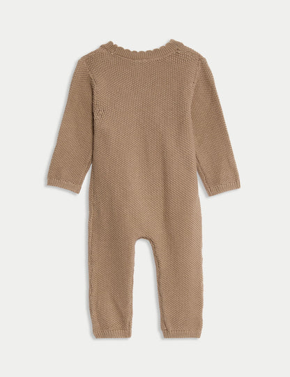 Örgülü Patikli Tulum (0-12 Ay)