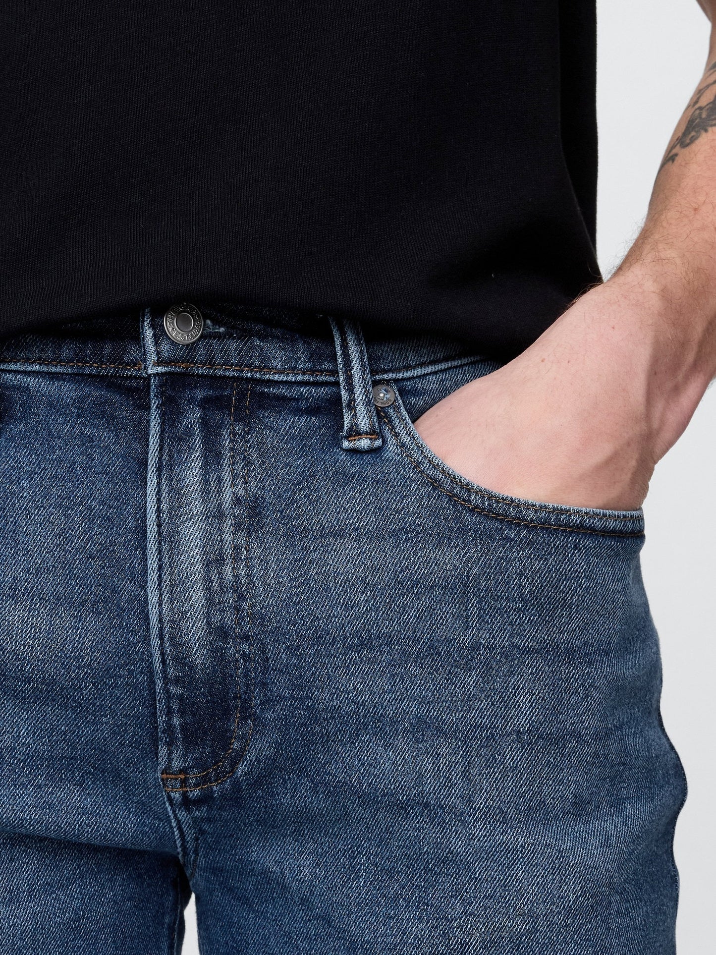 Koyu Mavi Gapflex Washwell Skinny Jean Pantolon