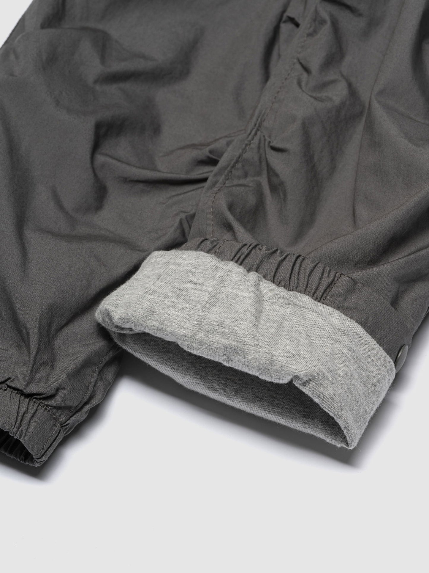 Gri Astarlı Paraşüt Kargo Jogger Pantolon