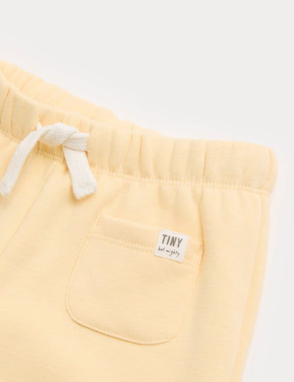 Pamuk Karışımlı Polar Astarlı Jogger Pantolon (0-3 Yaş)