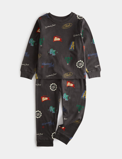 Saf Pamuklu Pijama Takımı
