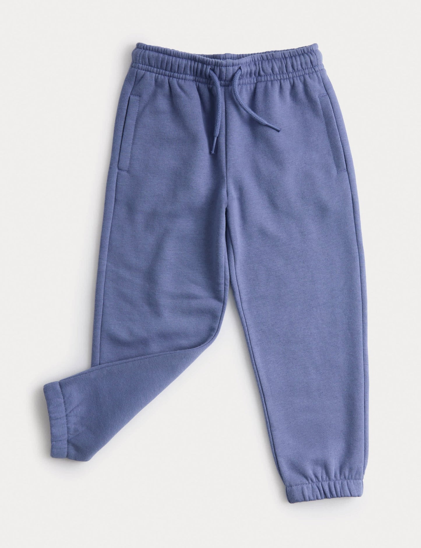 Pamuk Karışımlı Düz Jogger Pantolon (2-8 Yaş)