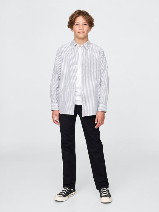 Siyah Khaki Washwell™ Pantolon