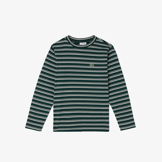 Lacoste Çocuk Bisiklet Yaka Yeşil T-shirt