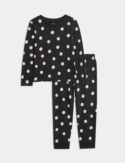 Desenli Çocuk Pijama Takımı