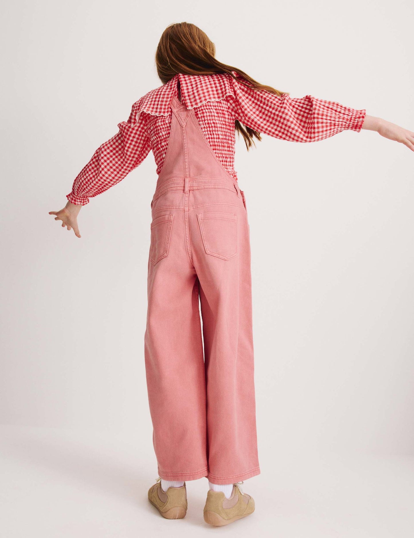 Saf Pamuk Barrel Salopet (2-16 Yaş)