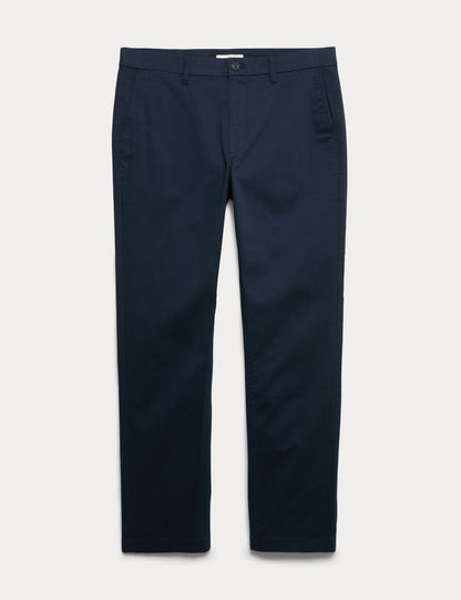 Streç Düz Kesim Chino Pantolon