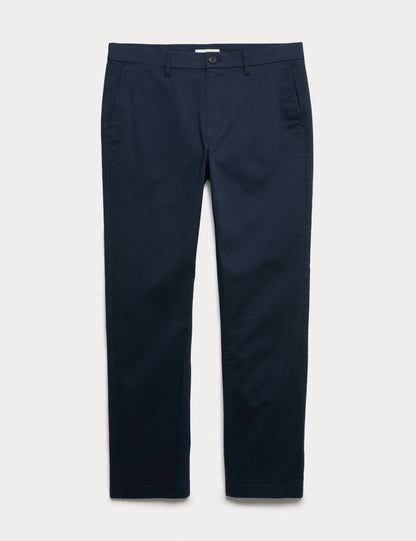 Streç Düz Kesim Chino Pantolon