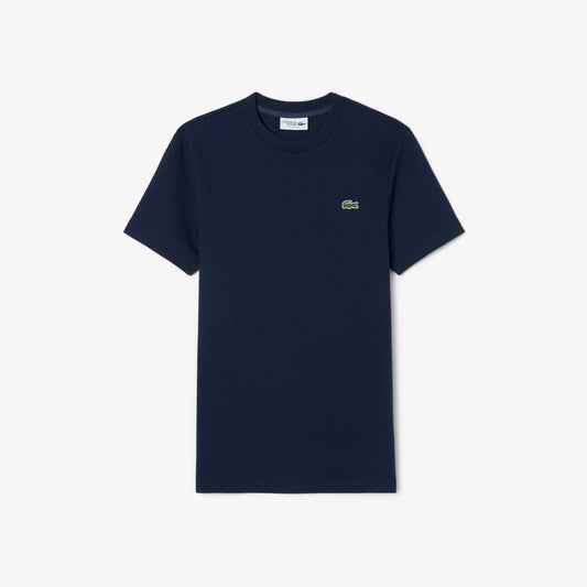 Lacoste X Rolex Paris Unisex Regular Fit Bisiklet Yaka Lacivert T-shirt